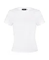 Theory Short-sleeve Pima Cotton T-shirt In White