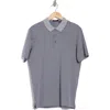 Theory Short Sleeve Polo In Black/white