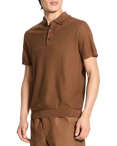 Theory Short Sleeve Polo Sweater
