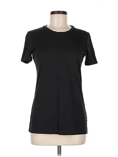 Pre-owned Theory Short Sleeve T-shirt In Black