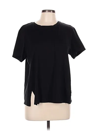 Pre-owned Theory Short Sleeve T-shirt In Black