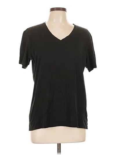 Pre-owned Theory Short Sleeve T-shirt In Black