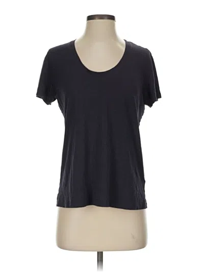 Pre-owned Theory Short Sleeve T-shirt In Black