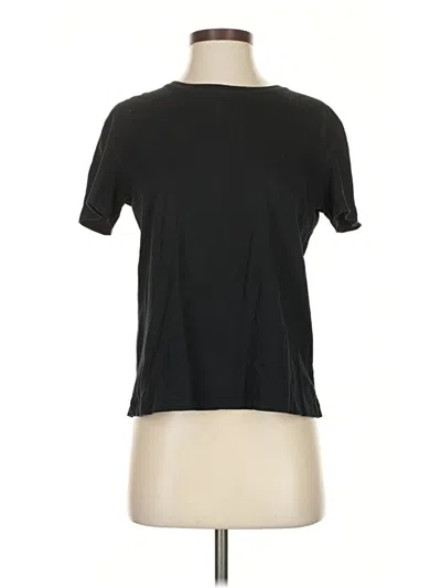 Pre-owned Theory Short Sleeve T-shirt In Black