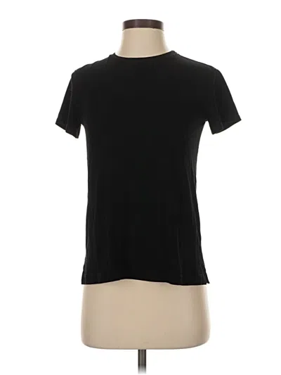 Pre-owned Theory Short Sleeve T-shirt In Black