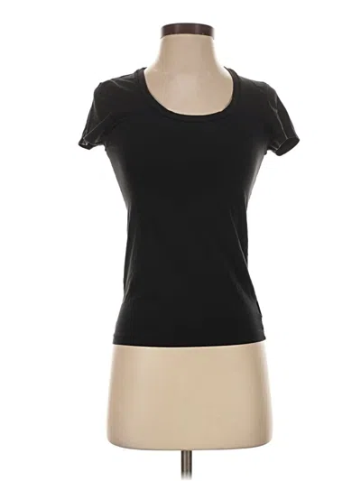 Pre-owned Theory Short Sleeve T-shirt In Black
