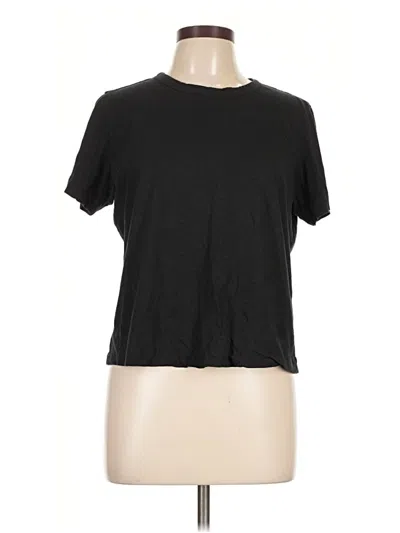 Pre-owned Theory Short Sleeve T-shirt In Black