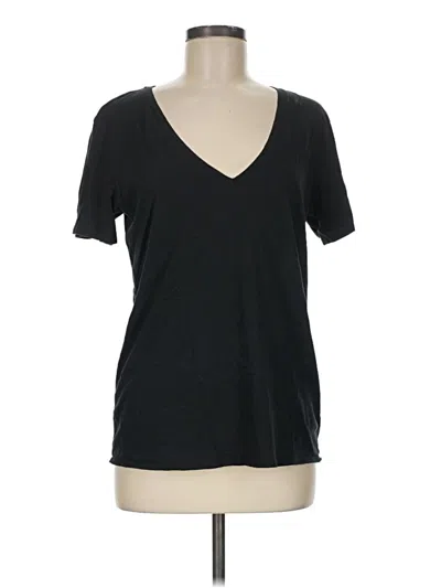 Pre-owned Theory Short Sleeve T-shirt In Black