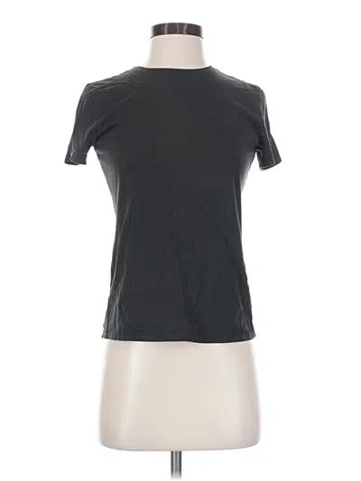 Pre-owned Theory Short Sleeve T-shirt In Black