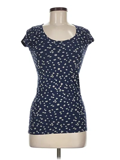 Pre-owned Theory Short Sleeve T-shirt In Blue
