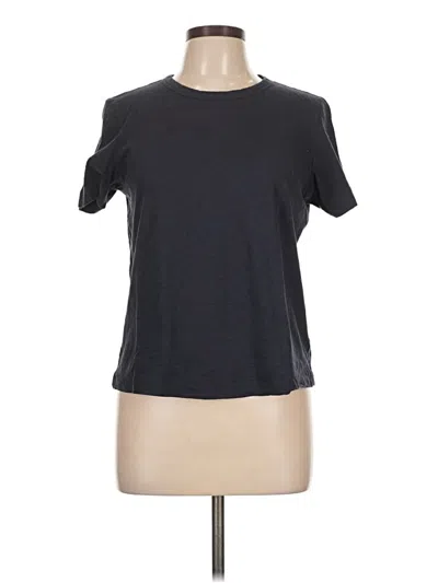 Pre-owned Theory Short Sleeve T-shirt In Gray