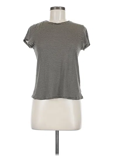 Pre-owned Theory Short Sleeve T-shirt In Gray