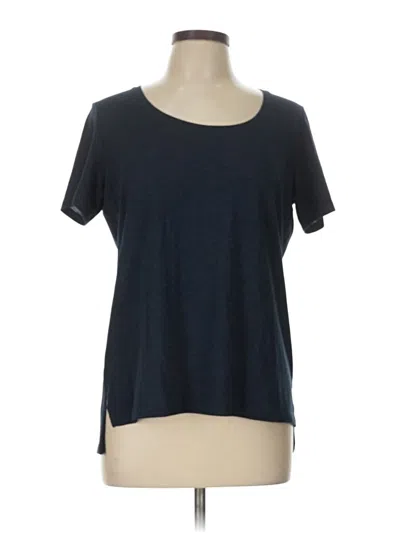 Pre-owned Theory Short Sleeve T-shirt In Gray