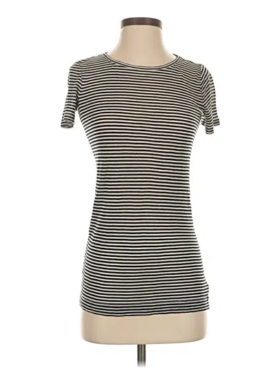 Pre-owned Theory Short Sleeve T-shirt In Gray