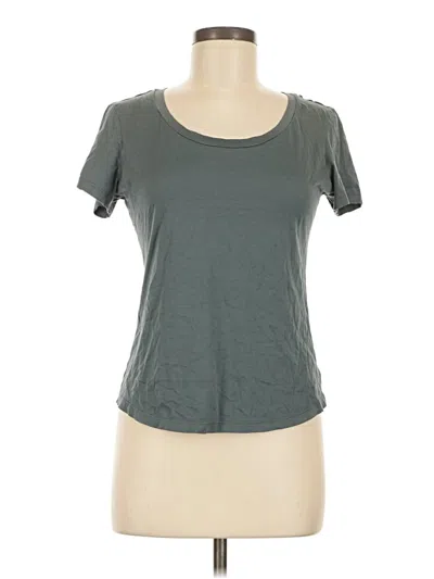 Pre-owned Theory Short Sleeve T-shirt In Gray