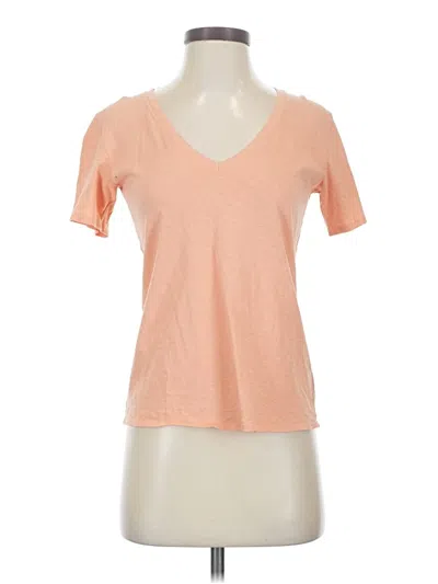 Pre-owned Theory Short Sleeve T-shirt In Orange