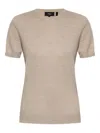 Theory Short-sleeve Wool T-shirt
