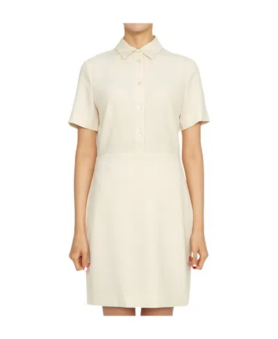Theory Short-sleeved Dress In White
