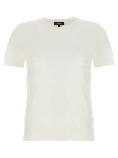 THEORY THEORY SHORT SLEEVED SWEATER