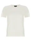 Theory Short-sleeved Sweater In White
