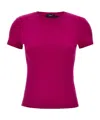 Theory Tiny Apex Organic Pima Cotton T-shirt In Red