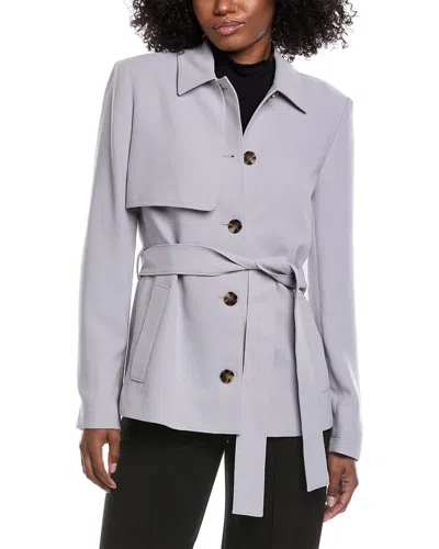 THEORY THEORY SHORT TRENCH COAT