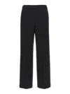 Theory Wide Leg Pull-on Trousers