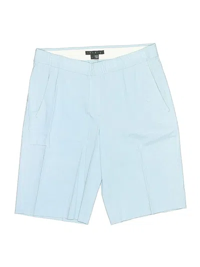 Pre-owned Theory Shorts In Blue
