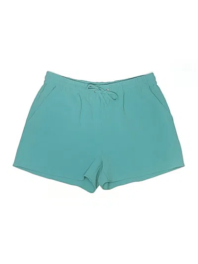 Pre-owned Theory Shorts In Blue