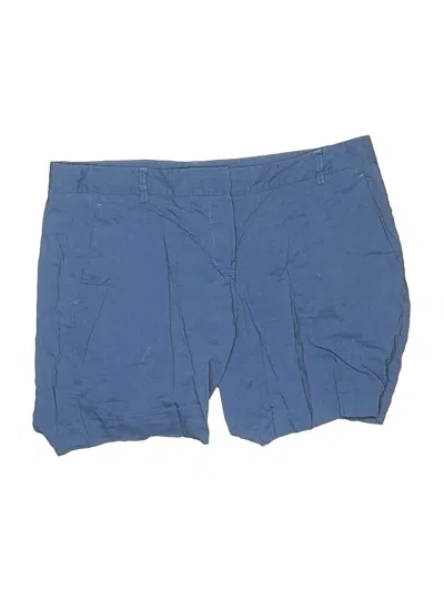 Pre-owned Theory Shorts In Blue