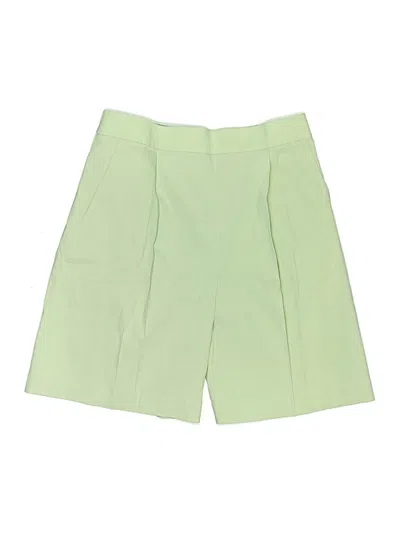 Pre-owned Theory Shorts In Green