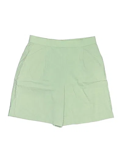 Pre-owned Theory Shorts In Green