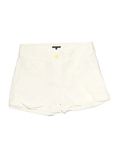Pre-owned Theory Shorts In Ivory