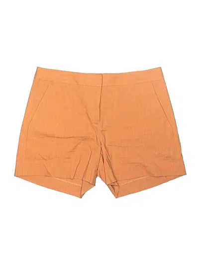 Pre-owned Theory Shorts In Orange