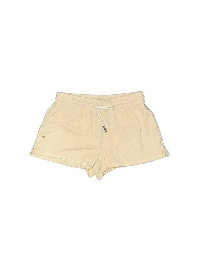 Pre-owned Theory Shorts In Yellow