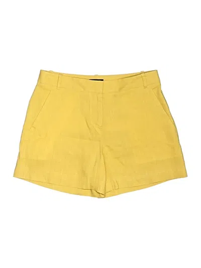 Pre-owned Theory Shorts In Yellow