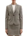 THEORY THEORY SHRUNKEN BLAZER O.DALE WOOL-BLEND BLAZER