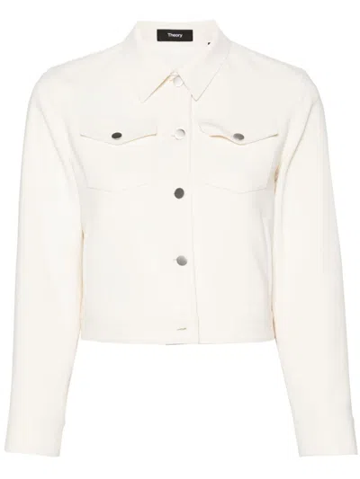 Theory Shrunken Jacket In Multicolor