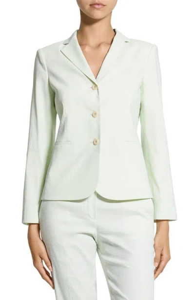 THEORY THEORY SHRUNKEN LINEN BLEND JACKET