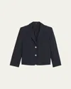 Theory Shrunken Patch Pocket Jacket In Concord