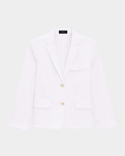 THEORY SHRUNKEN POCKET JACKET