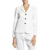Theory Shrunken Three Button Blazer In White