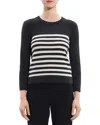 THEORY THEORY SHRUNKEN WOOL-BLEND PULLOVER