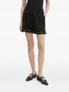 Theory Side-pockets Shorts In Black