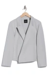 Theory Sileena New Divide Blazer In Gray