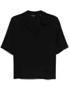 Theory Silk Blouse In Black