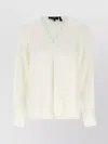Theory Silk Blouse Shirt And Blouse White