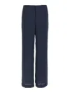 Theory Silk Effect Trousers In Multi