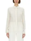 Theory Tailored Wide Leg Pants With High Waist