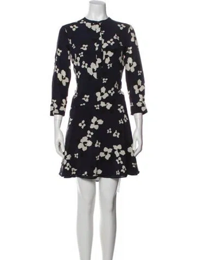 Pre-owned Theory Silk Mini Dress